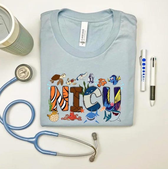 Nemo NICU shirt, Favorite fish NICU shirt, NICU shirt, Neonatal icu shirt, Newborn icu shirt
