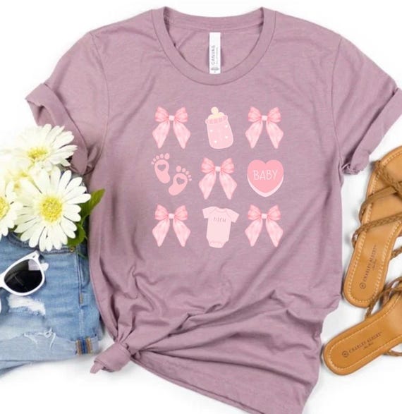 Bows and Babies, NICU Tshirt, Neonatal Intensive Care Unit, NICU crew