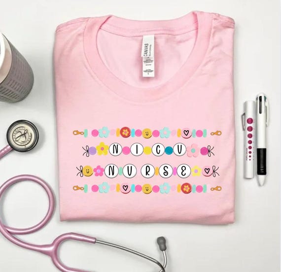 Friendship Bracelet NICU Nurse Tshirt, NICU Nurse Tshirt