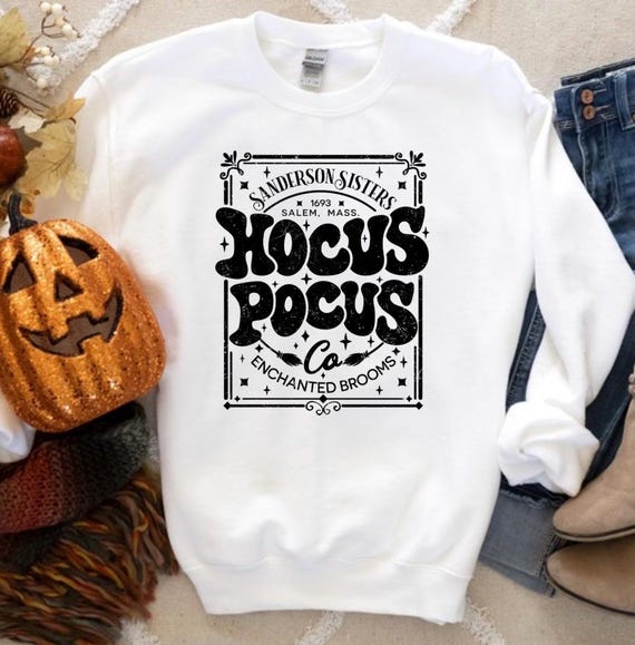 Sanderson Sisters Crewneck, Hocus Pocus Crewneck, Halloween Crewneck, Halloween Shirt, Witches Crewneck