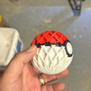 Pokeball Christmas Ornament