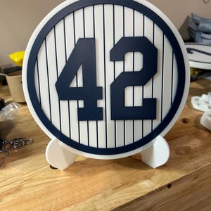 New York Yankees ~ Mariano Rivera #42 Sign ~ Multiple Sizes Available ~ Monument Park Sign Recreation ~ CUSTOM SIGNS AVAILABLE~