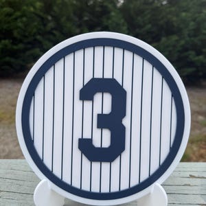 New York Yankees ~ Babe Ruth #3 Sign ~ Multiple Sizes Available ~ CUSTOM SIGNS AVAILABLE~