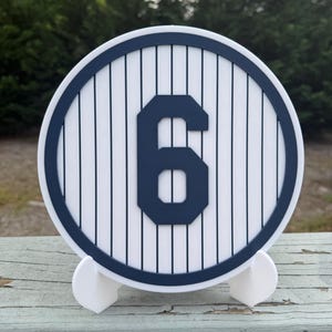 New York Yankees ~ Joe Torre #6 Sign ~ Multiple Sizes Available ~ CUSTOM SIGNS AVAILABLE~