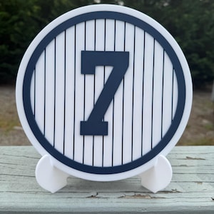 New York Yankees ~ Mickey Mantle #7 Sign ~ Multiple Sizes Available ~ CUSTOM SIGNS AVAILABLE~
