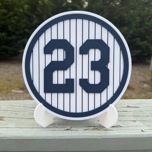 New York Yankees ~ Don Mattingly #23 Sign ~ Multiple Sizes Available ~ Monument Park Sign Recreation ~ CUSTOM SIGNS AVAILABLE~