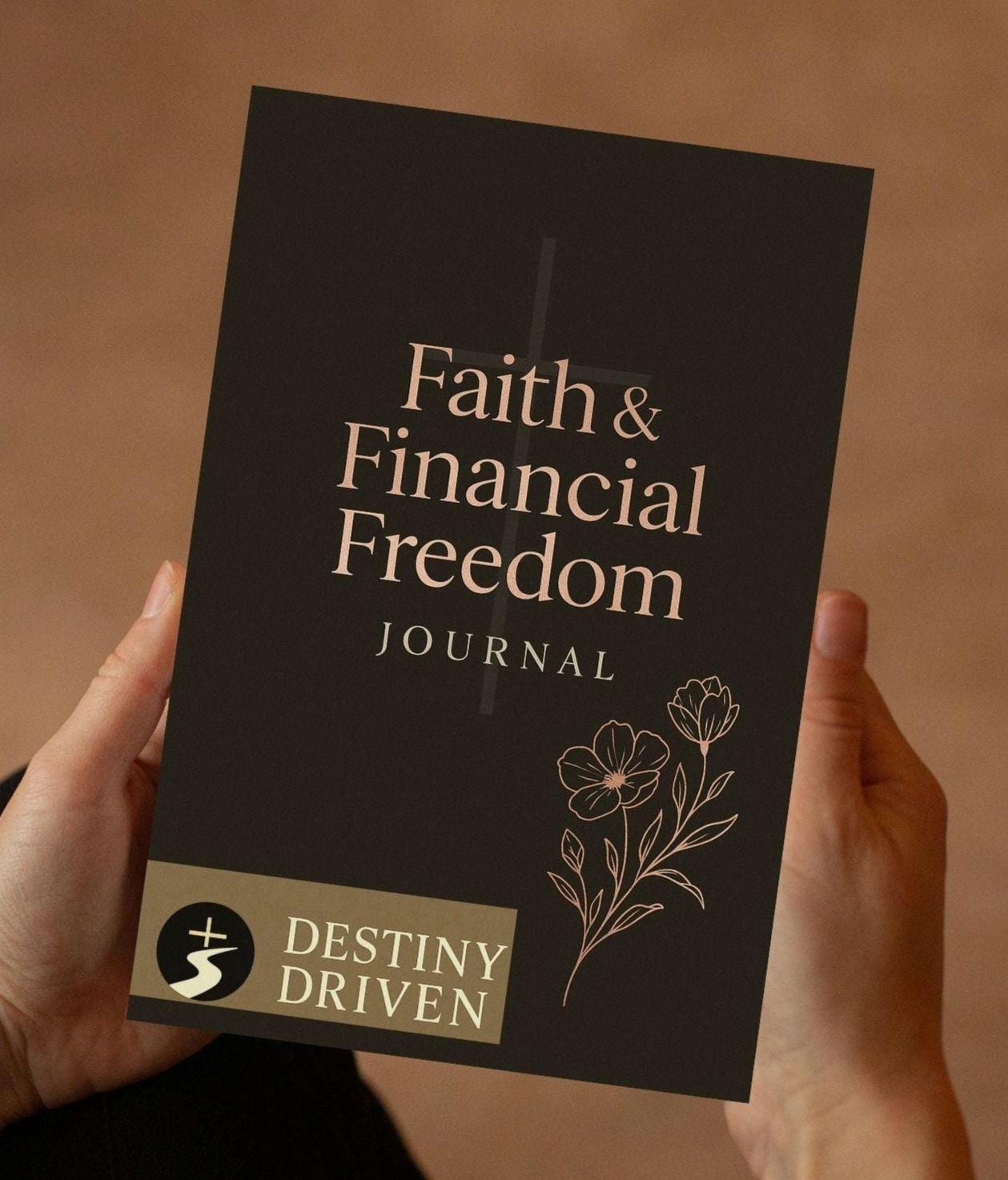 Christian Faith Journal Financial Freedom  Money Management Spiritual Growth Mindset Bible Study Prayer Journal With Prompts Budget Planner