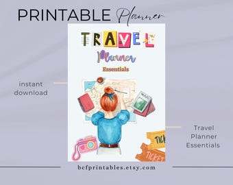 Travel Planner Essentials Journal Vacation Itinerary Organizer Packing Checklist  Budget Tracker Log And More Perfect for Stress-Free Trips