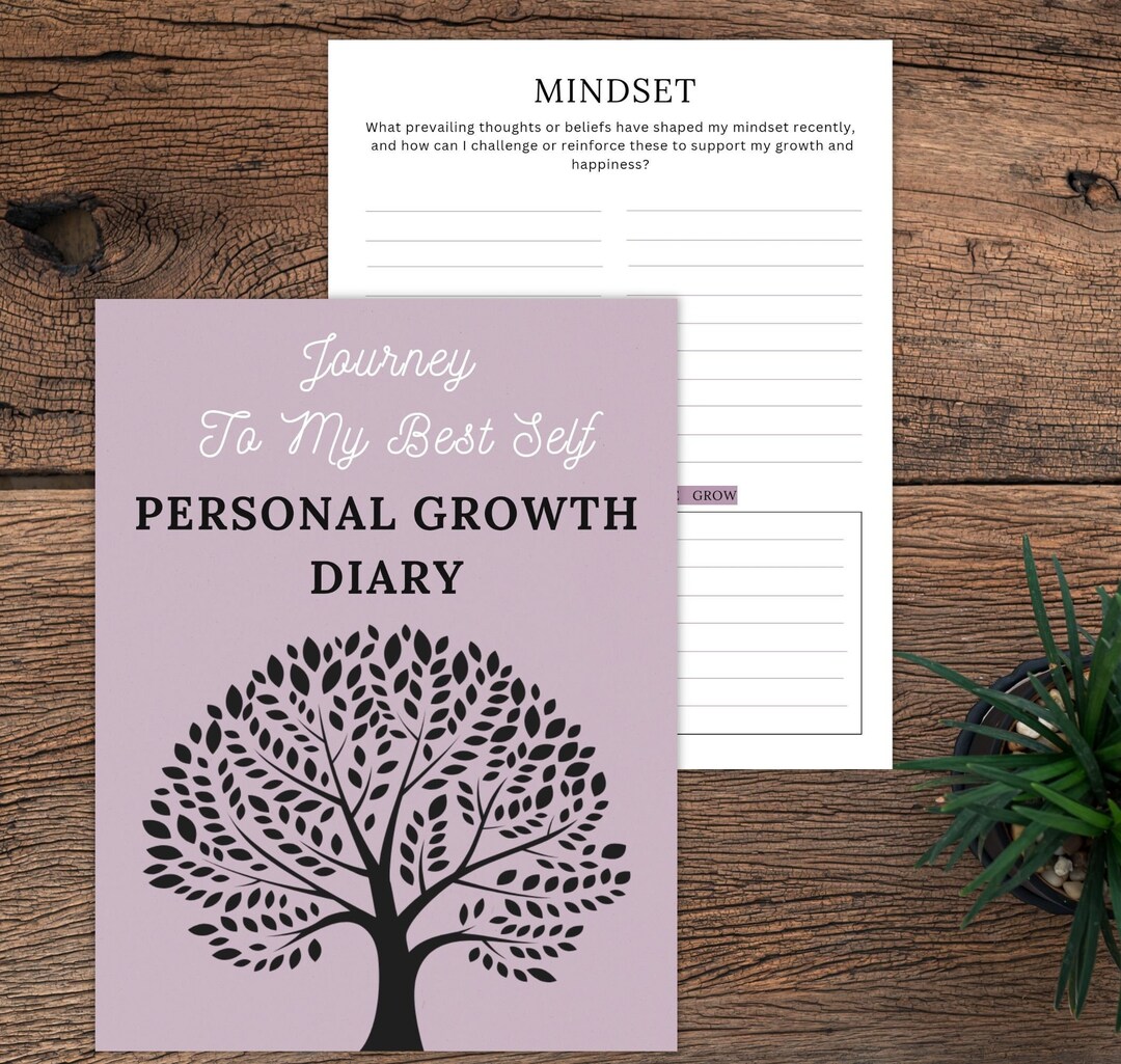 Personal Growth Development Journal Reflection Self Improvement ...