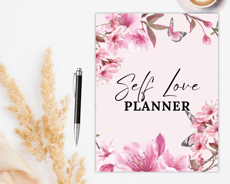 Zelfliefde planner therapie afdrukbare wellness-werkbladen zelfcompassie therapie werkboek digitale toolkit zelfvertrouwen stemming tracker dagboek afbeelding 7