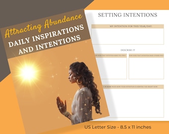 Law of Attraction Planner Manifestating Abundance Journal Money Goal Setting Dream Affirmation Manifesting Positive Attraction Journal