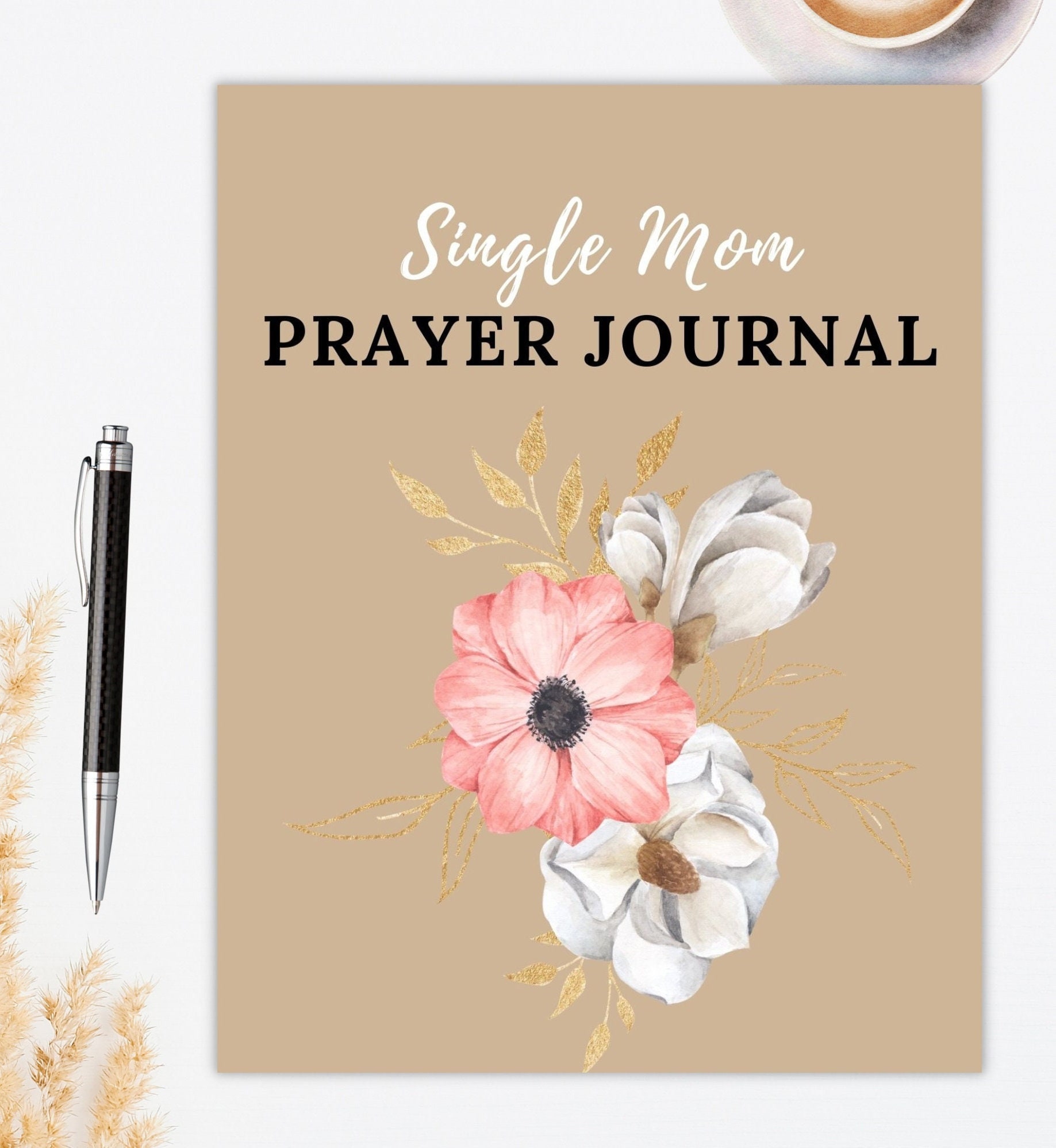 Single Mom Prayer Planner for Women Devotional Journal Printable Daily ...