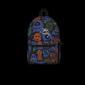 Otherworldly Graphic Backpack , Bags, School bag, Student backpacks, Cartoon themed backpack, Designer backbacks, Graphic bags