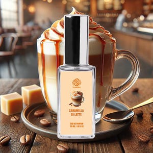 CARAMELLA di LATTE Perfume | Gourmand | Vegan | Perfume Spray & Roll-On Oil