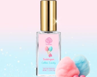 BUBBLEGUM COTTON CANDY | Perfume Spray & Oil | Gourmand Fragrance | Vegan
