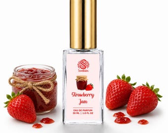 STRAWBERRY JAM | Perfume Spray | Organic Perfume Oil | Summer Gourmand Fragrance | Vegan