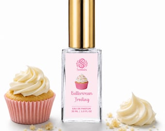 BUTTERCREAM FROSTING | Perfume Spray | Organic Perfume Oil | Vanilla Gourmand Fragrance | Vegan