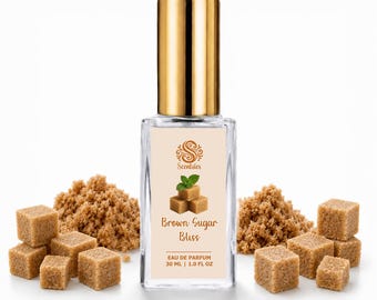 BROWN SUGAR BLISS | Perfume Spray | Organic Perfume Oil | Gourmand Fragrance | Vegan