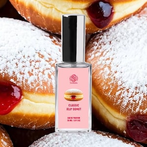 Strawberry JELLY DONUT Perfume | Gourmand | Vegan | Perfume Spray & Roll-On Oil