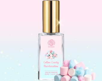 COTTON CANDY MARSHMALLOW | Perfume Spray & Oil | Gourmand Fragrance | Vegan