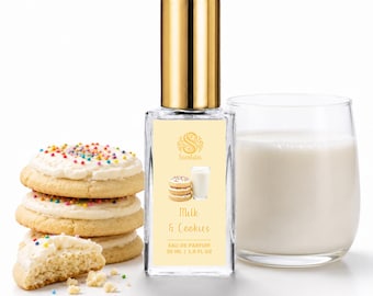 MILK & COOKIES | Perfume Spray | Organic Perfume Oil | Vanilla Gourmand Fragrance | Vegan