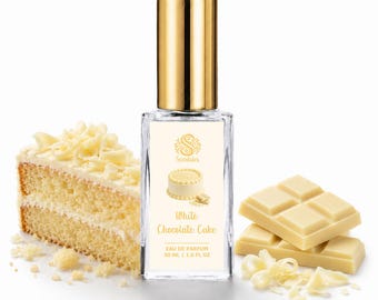WHITE CHOCOLATE CAKE | Perfume Spray | Organic Perfume Oil | Vanilla Gourmand Fragrance | Vegan