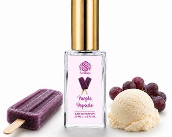 PURPLE POPSICLE | Perfume Spray | Organic Perfume Oil | Grape Gourmand Fragrance | Vegan