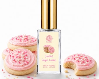 FROSTED SUGAR COOKIE | Perfume Spray | Organic Perfume Oil | Vanilla Gourmand Fragrance | Vegan