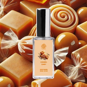 CARAMEL CANDY Perfume | Gourmand | Vegan | Perfume Spray & Roll-On Oil