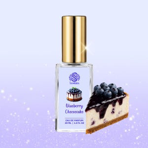 BLUEBERRY CHEESECAKE | Perfume Spray & Roll-On Oil | Gourmand, Fruity | Vegan