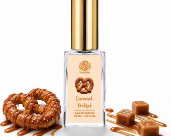 CARAMEL PRETZEL | Perfume Spray & Oil | Gourmand Fragrance | Vegan