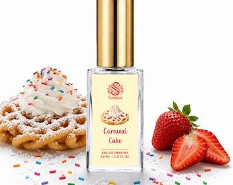 CARNIVAL CAKE | Perfume Spray | Organic Perfume Oil | Vanilla Gourmand Fragrance | Vegan