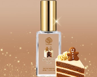 GINGERBREAD CAKE | Perfume Spray & Oil | Holiday Gourmand Fragrance | Vegan