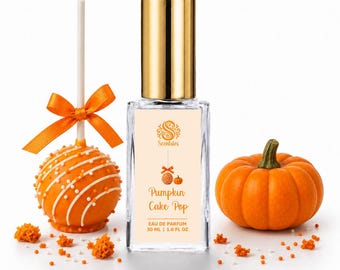 PUMPKIN CAKE POP | Perfume Spray | Organic Perfume Oil | Fall Gourmand Fragrance | Vegan