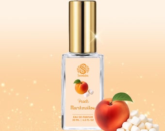 PEACH MARSHMALLOW | Perfume Spray & Oil | Summer Gourmand Fragrance | Vegan