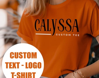 Your Text Here Shirt, Custom Business Text Shirt, Custom Gift, Your Design Here Shirt, Personalized Shirt, Customized Shirt, Your Text Here
