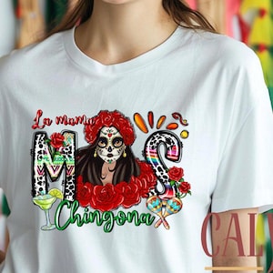 La Mama Chingona Shirt, Cinco de Mayo Mexican Party Sweatshirt, Latina Mom Hoodie, Mexican Chingona Tee,  Mexican Celebration Gift