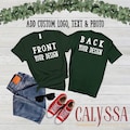 Custom Company Logo T-shirts, Custom Design Sweatshirts, Personalized Logo Hoodies, Custom Double Sided Print Shirts,  Custom Text Shirts