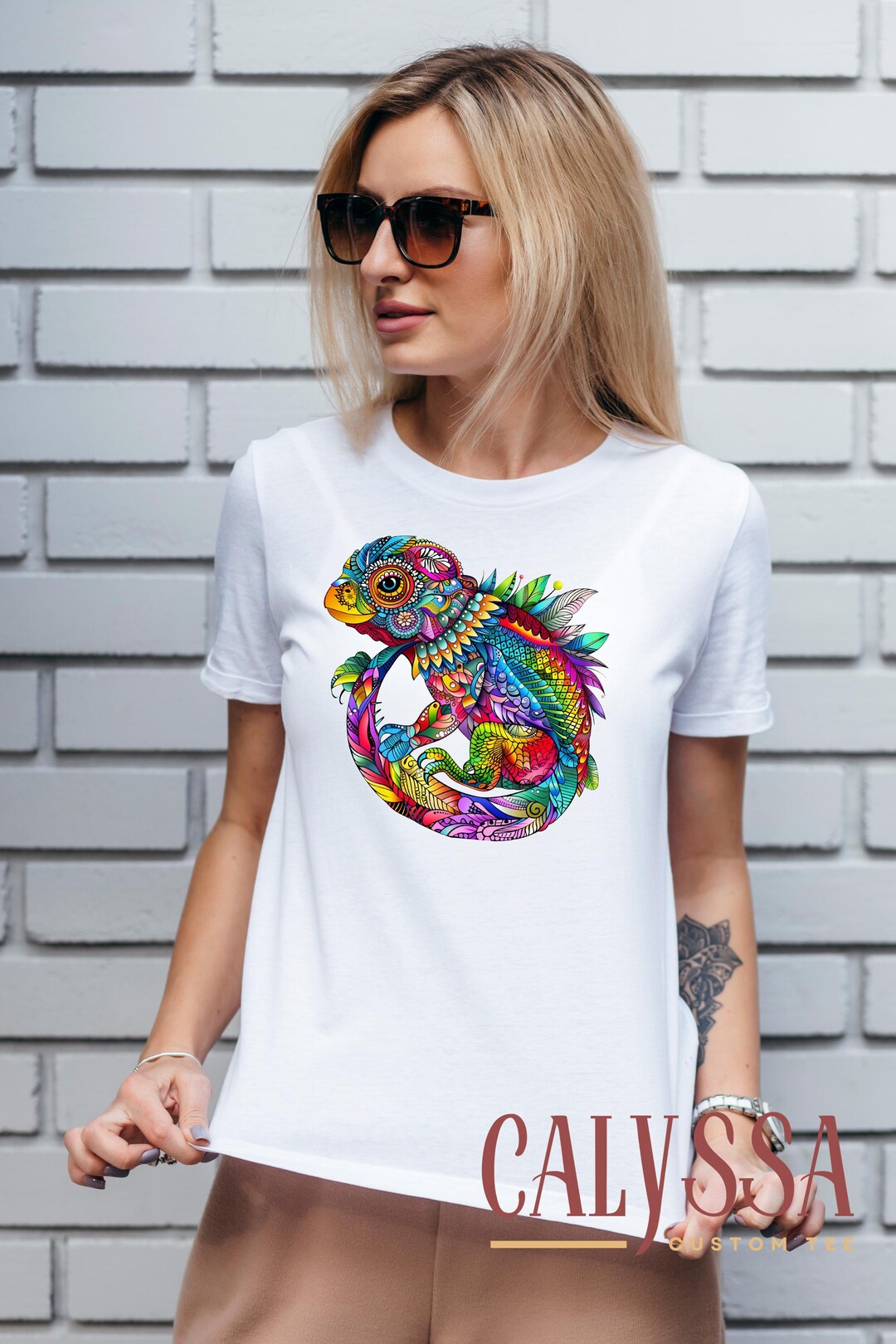 Chameleon Dark Red T-Shirt main image 0