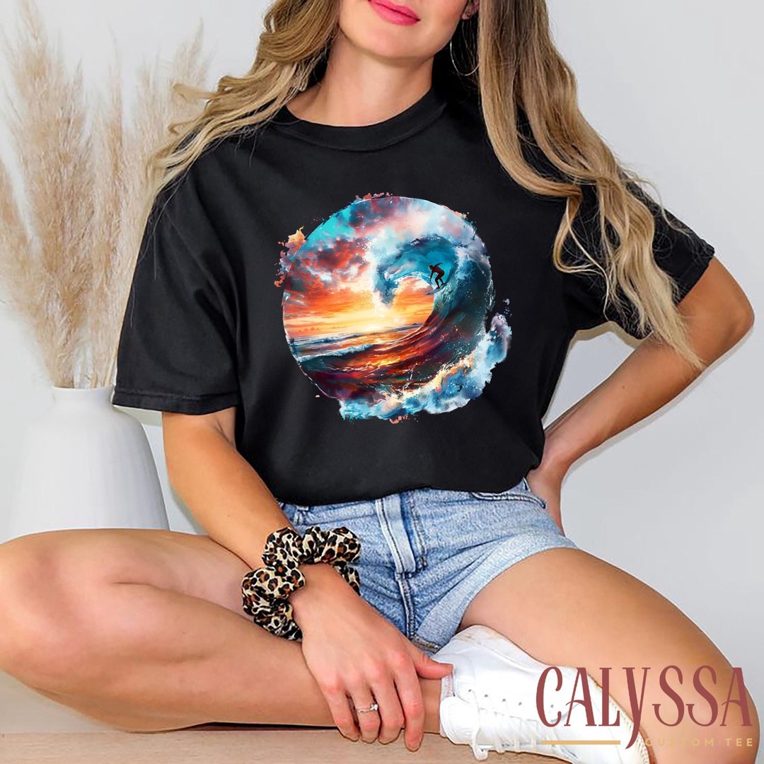 Surf tee and pant set
