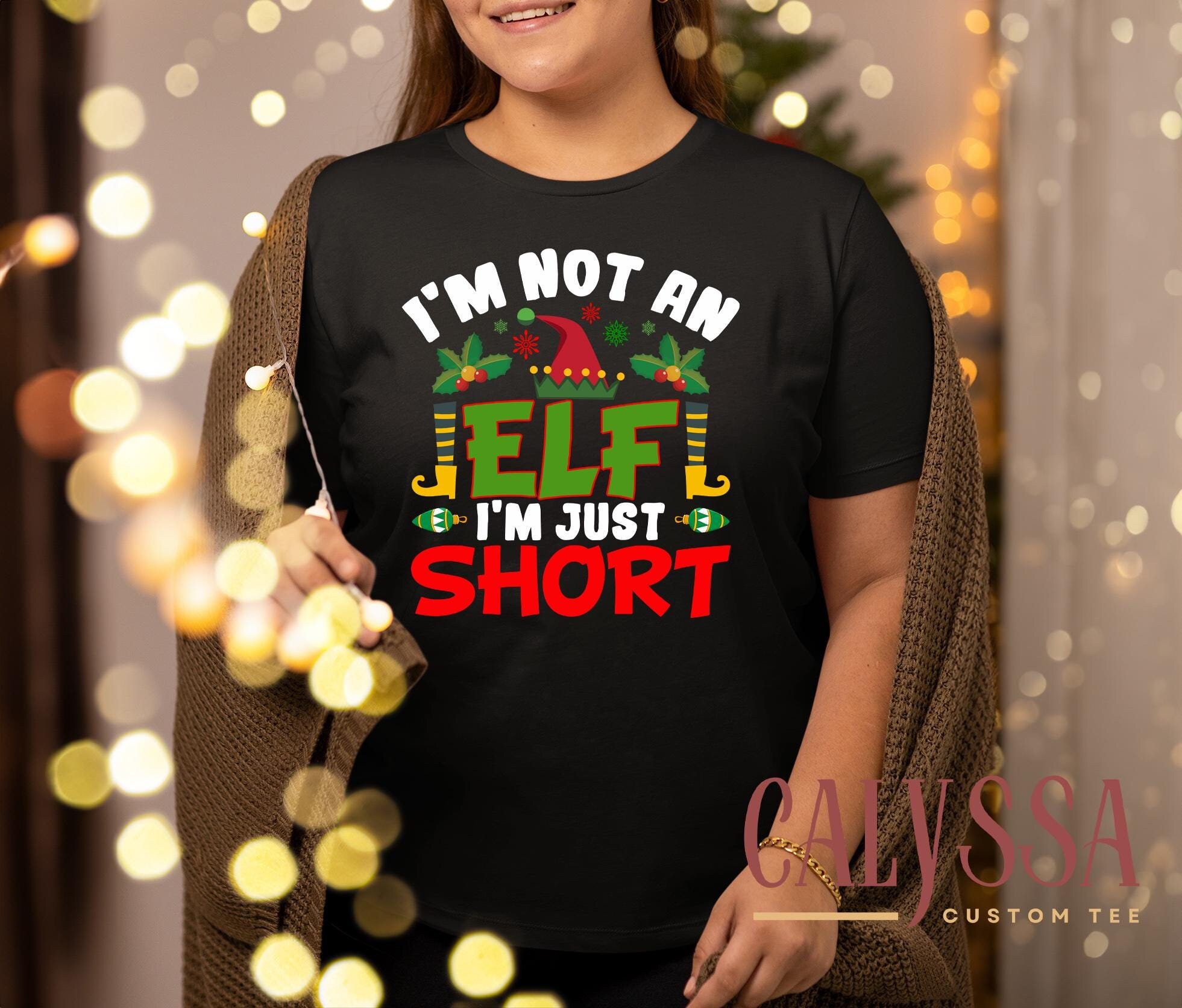 Mikialong Just A Girl Who Loves Christmas Shirt Donna Maglietta Di Natale Manica Corta Grafica