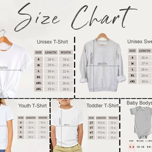 a woman's size chart for a baby bodysuit