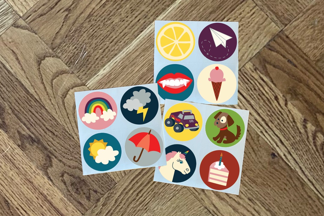 Favorite Things Colorful Sticker Set - Etsy