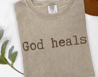 Comfort Colors Christian Shirt, Religious Bible Verse Shirt, Minimalistic God Shirt, Faith Based Jesus TShirt, Christian Gift, Jesus Apparel