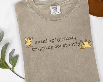 Comfort Colors Christian Shirt, Religious Bible Verse Shirt, Minimalistic God Shirt, Faith Based Jesus TShirt, Christian Gift, Jesus Apparel
