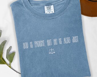 Comfort Colors Christian Shirt, Religious Bible Verse Shirt, Minimalistic God Shirt, Faith Based Jesus TShirt, Christian Gift, Jesus Apparel