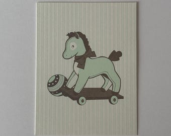 Baby Shower Greeting Cards by Chronicle Notes, Vintage 2006 Unisex Design
