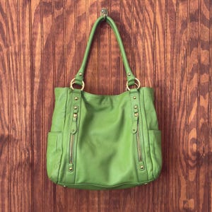 2000s Vintage Leather Bag - Etsy
