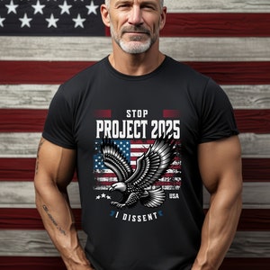 Stop Project 2025 Shirt, Anti Project 2025 T-Shirt, Democrat Shirt, Pro-Constitution T Shirt, Lawyer Gift