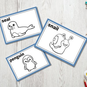 30 Printable Marine Animals Coloring Books for Kids and Toddlers ...